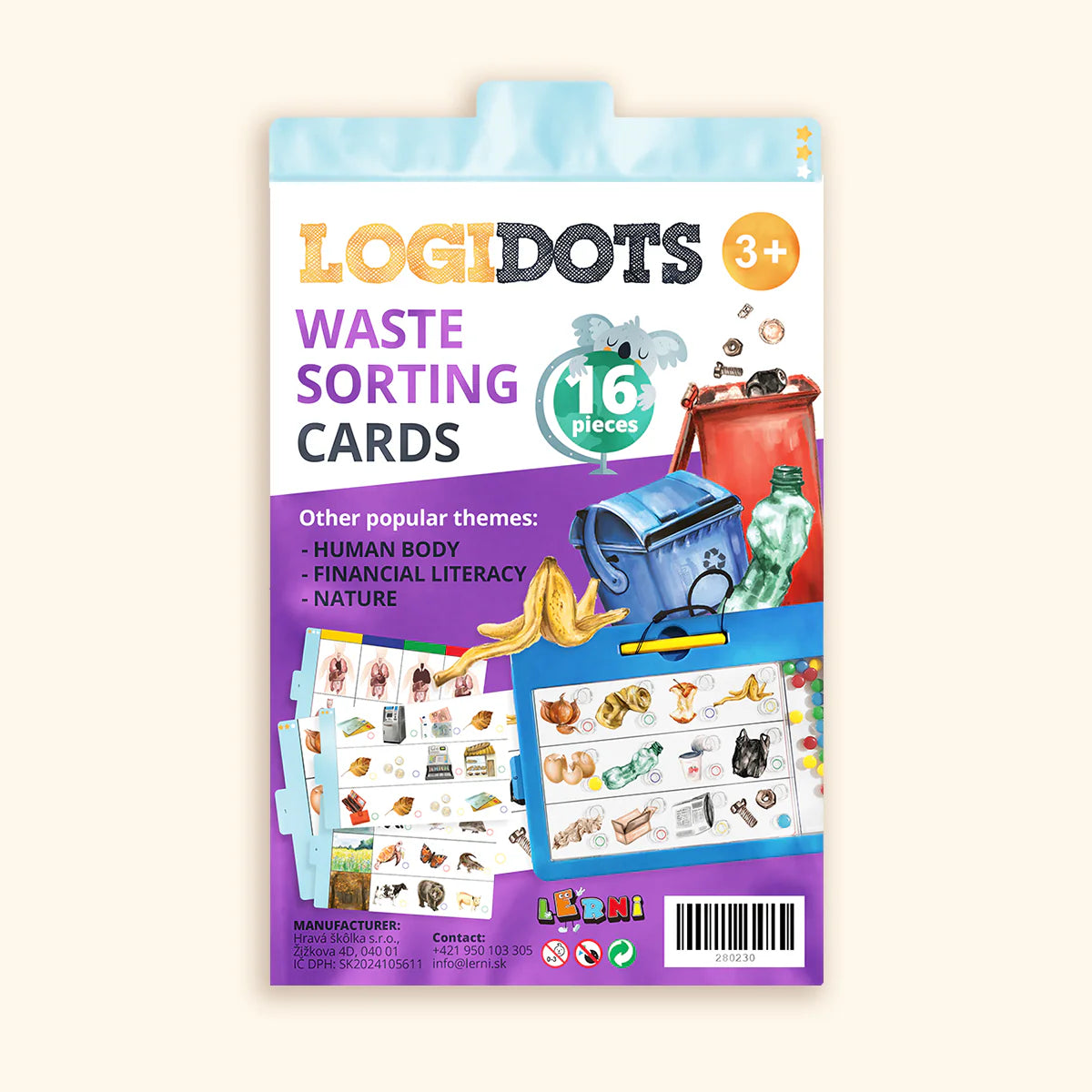 Cartes LOGIDOTS - Tri des déchets